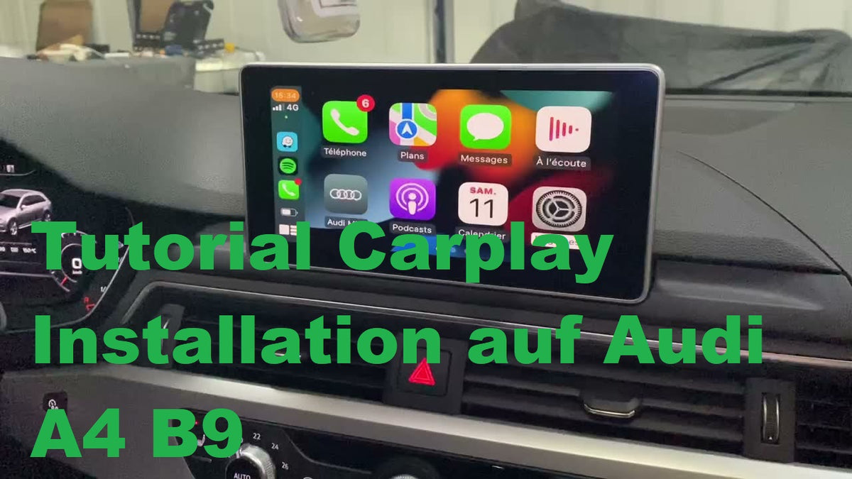 Wunderbar Audi A4 B9 Carplay Nachrusten Bilder