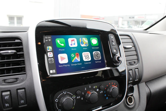 Wie installiere ich Carplay in einem Renault Trafic?