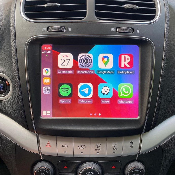 Wie installiere ich Carplay in meinem Fiat Freemont?