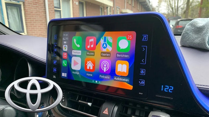 Wie installiere ich CarPlay in meinem TOYOTA CH-R?