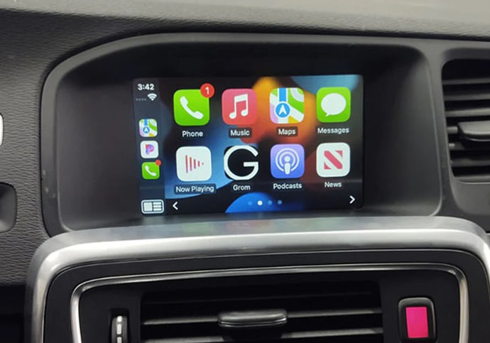 Wie installiere ich CarPlay in meinem Volvo V60?