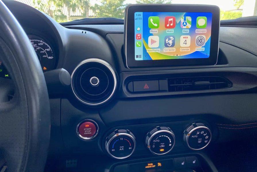 Wie installiere ich Carplay in meinem Fiat 124 Spider?