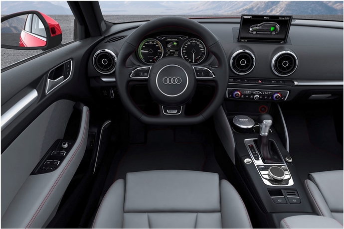 Carplay in einem Audi a3 e-Tron