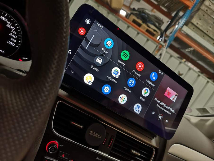 Wie wird Android Auto verbunden?