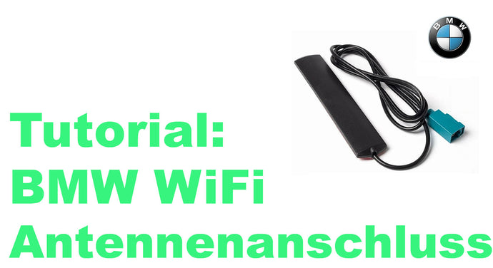 Tutorial : Wifi Antenne Pack Original BMW