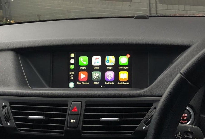 Wie installiere ich CarPlay in meinem BMW X1 CIC System?