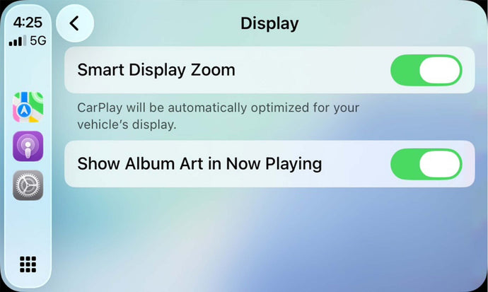 Smart Display Zoom in CarPlay: Eine wirklich adaptive Oberfläche für jedes Fahrzeugdisplay