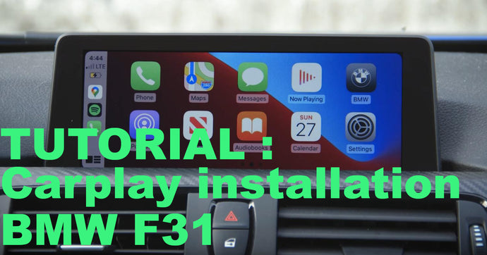 Tutorial für die Installation von Carplay auf BMW F31 NBT