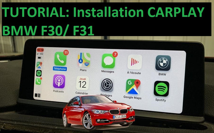 Tutorial zur Carplay-Installation auf BMW F30 330