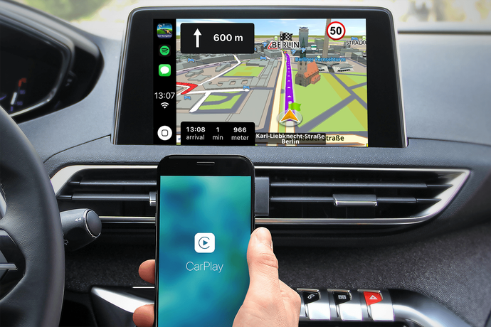 CarPlay und Google Maps