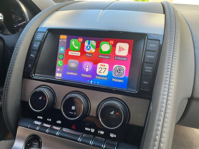 Kundenstory: Wie ich Apple CarPlay in weniger als 1 Stunde in meinen Jaguar F-Type (2016) eingebaut habe