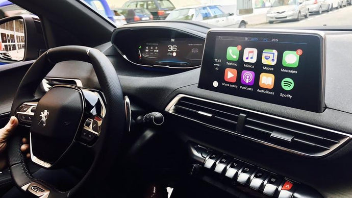 Wie installiere ich CarPlay auf dem Peugeot 3008?