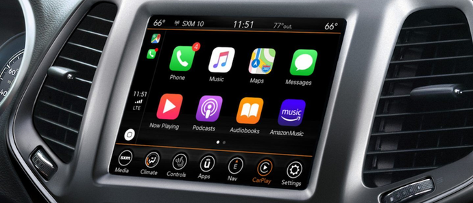 Wie kann ich CarPlay in meinem Jeep Cherokee installieren?
