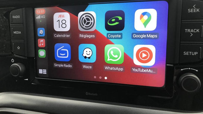 Konfigurieren der Coyote App auf CarPlay