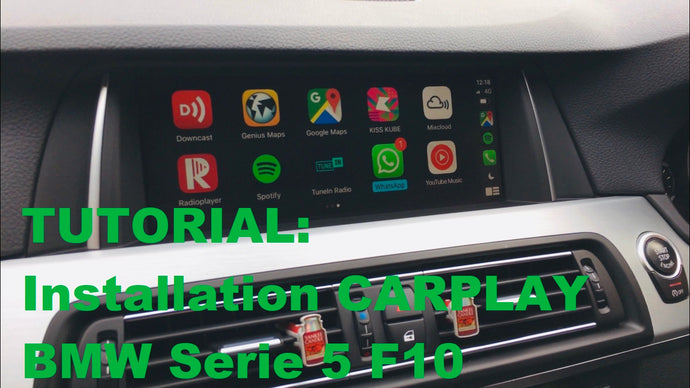 Tutorial für die Installation von Carplay auf einem BMW F10 mit NBT System