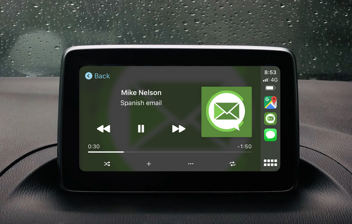 CarPlay email