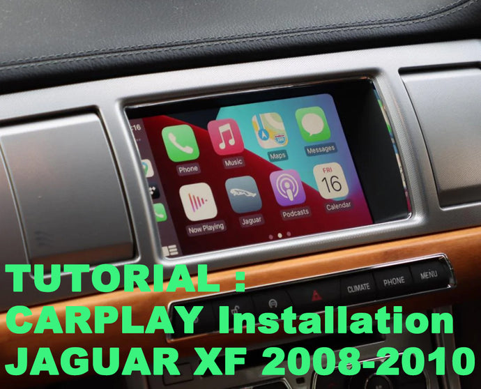Carplay Installation Tutorial auf Jaguar XF 2008-2010