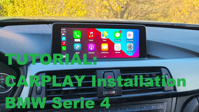 Tutorial für die Installation von Carplay auf einem BMW der 4er Serie mit NBT System
