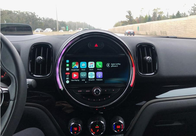 Apple CarPlay in einem Mini Cooper