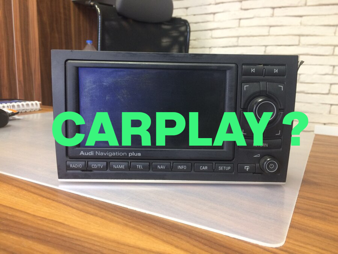 Carplay auf Audi RNS-E