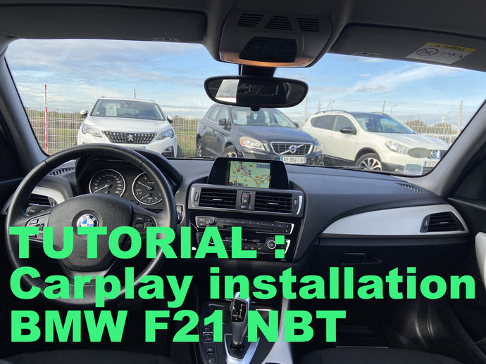Tutorial für die Installation von Carplay auf einem BMW F21 mit NBT System