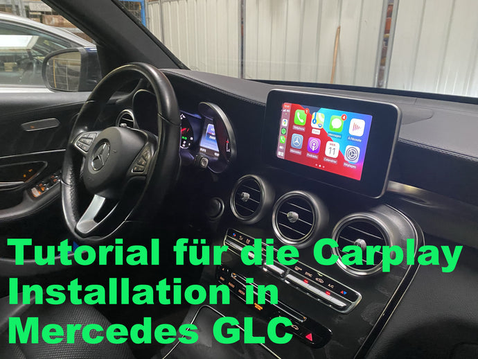 Tutorial für die Carplay Installation in Mercedes GLC